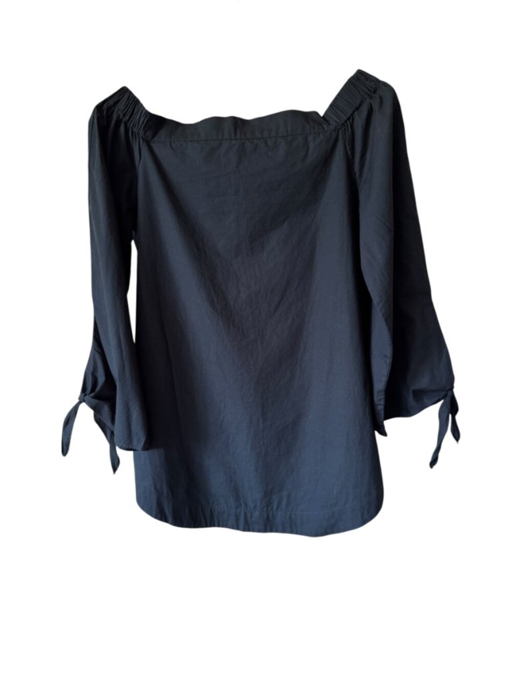 Free People XS Show Me Some Shoulder Top Flowy Off Shoulder Bracelet Cuff W Ties